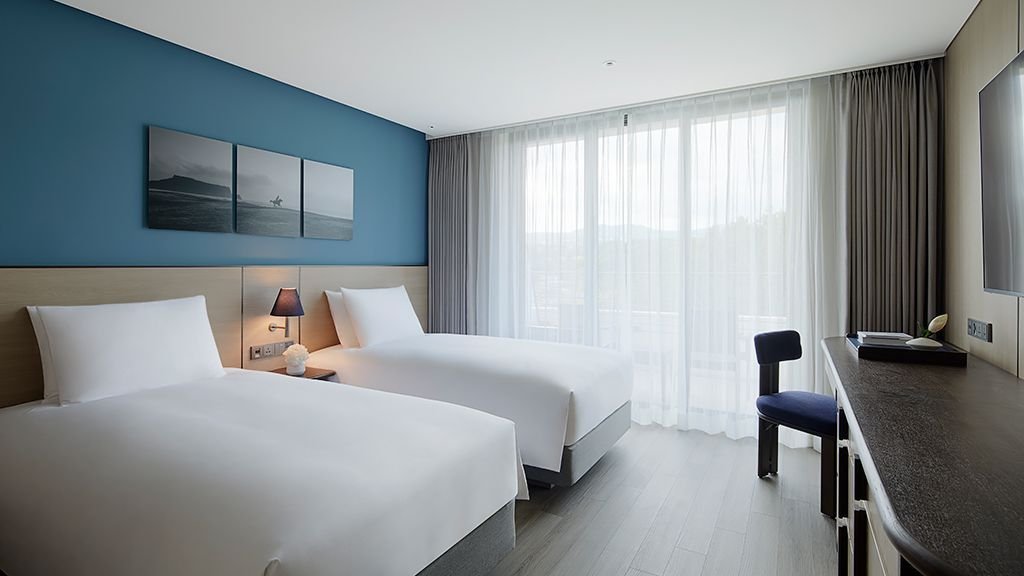 South Korea shared twin room