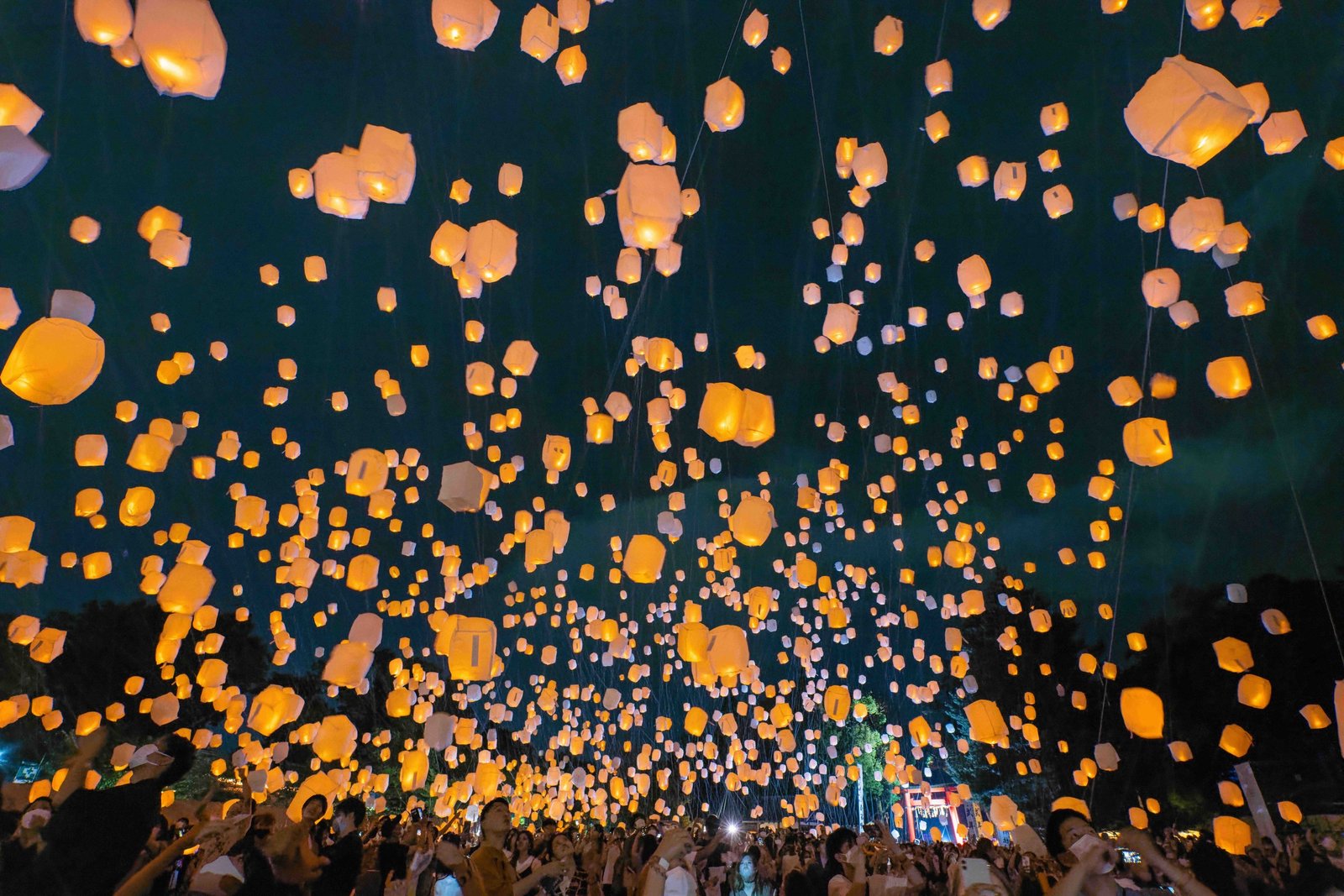 Traditional lanterns in Tokyo